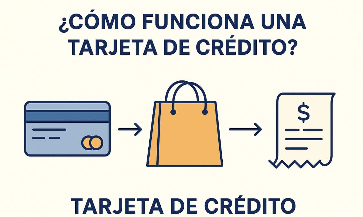 ¿Cómo funciona una tarjeta de crédito?